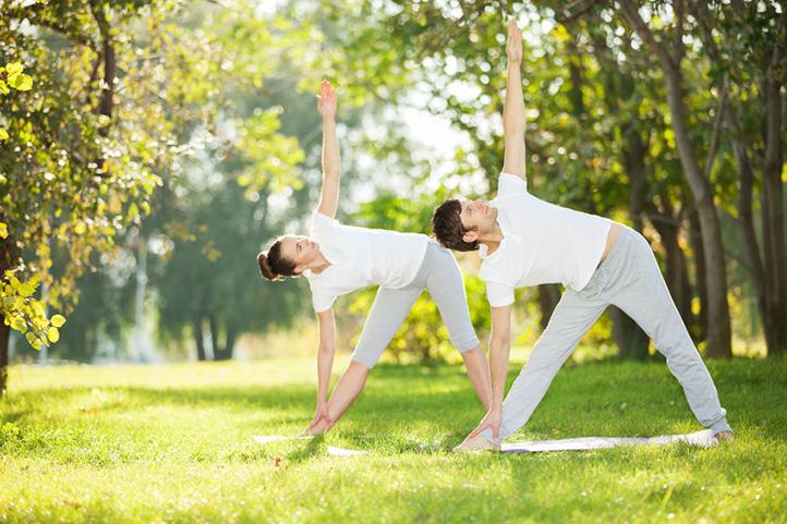 Yoga at Jardins des Martels